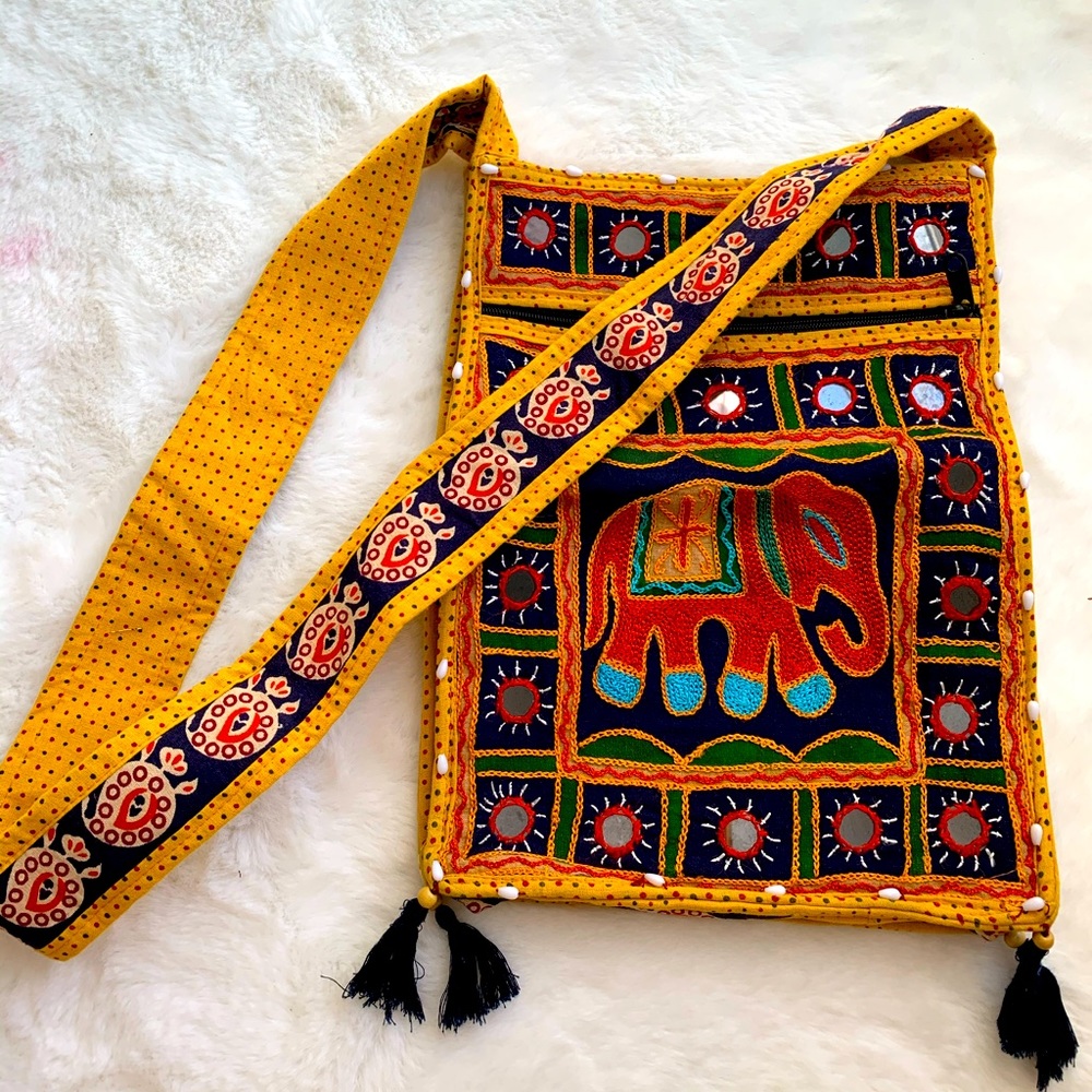Beautiful handcraft Indian crossbody bag